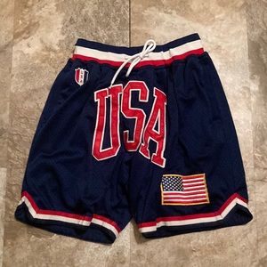 Small USA shorts